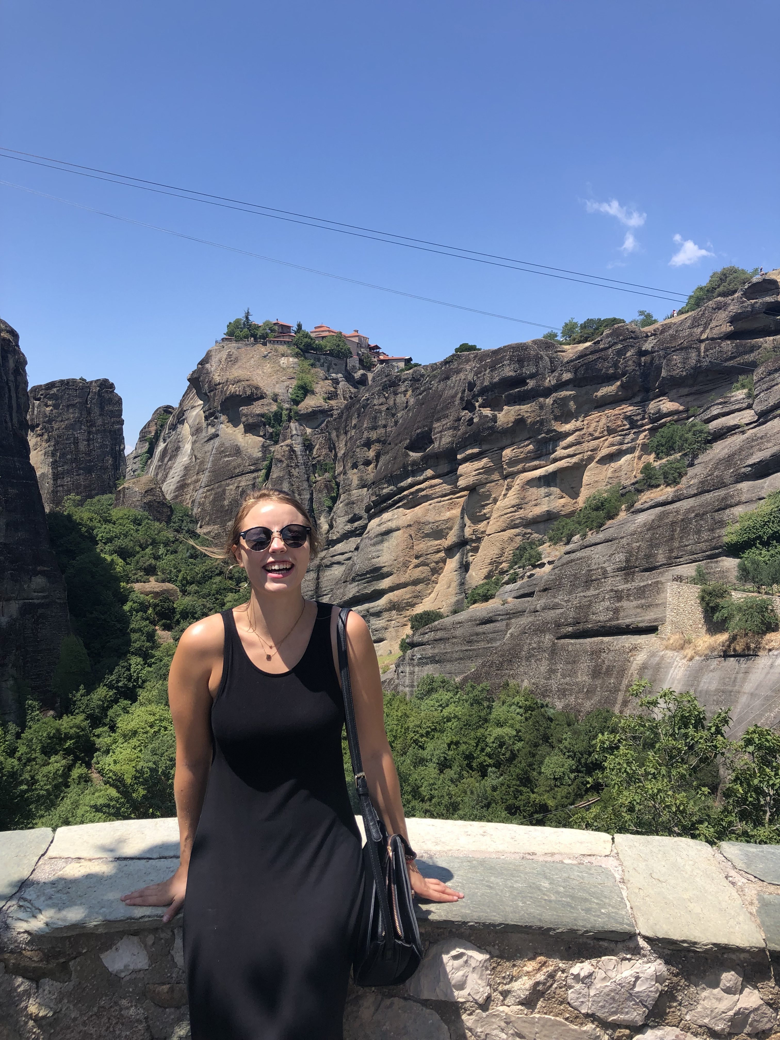 My First Solo Trip to Greece: Standing Beneath the Monasteries of Meteora